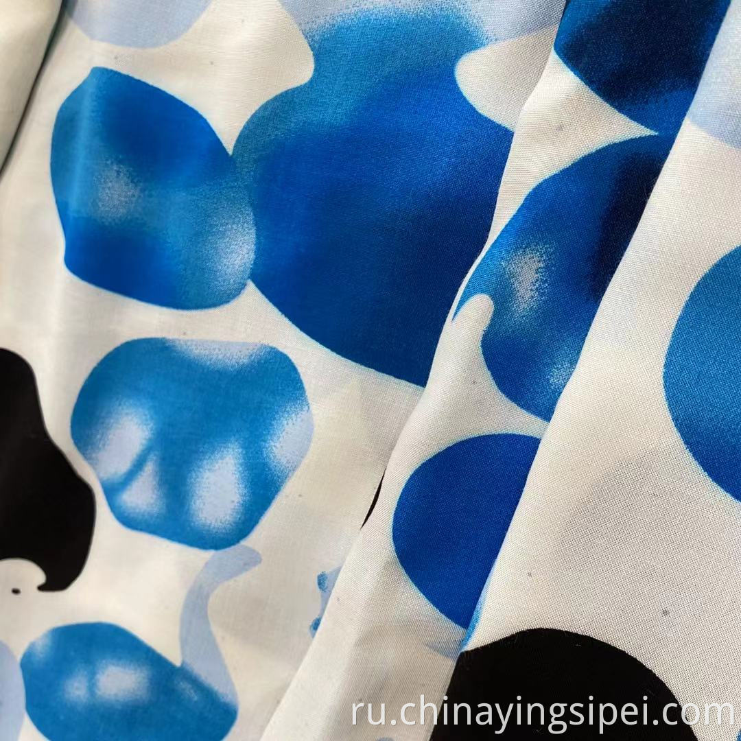 ISP Texile 45S 100% Rayon/Viscose Print Printed Rayon Challis для платья